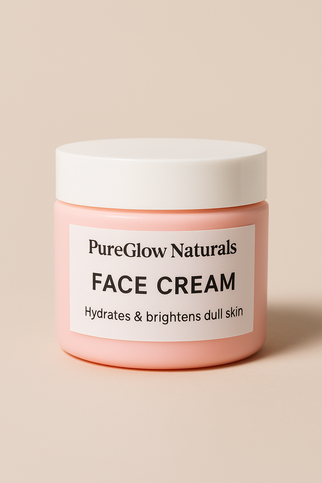 PureGlow Naturals Face Cream – Hydrate & Brighten