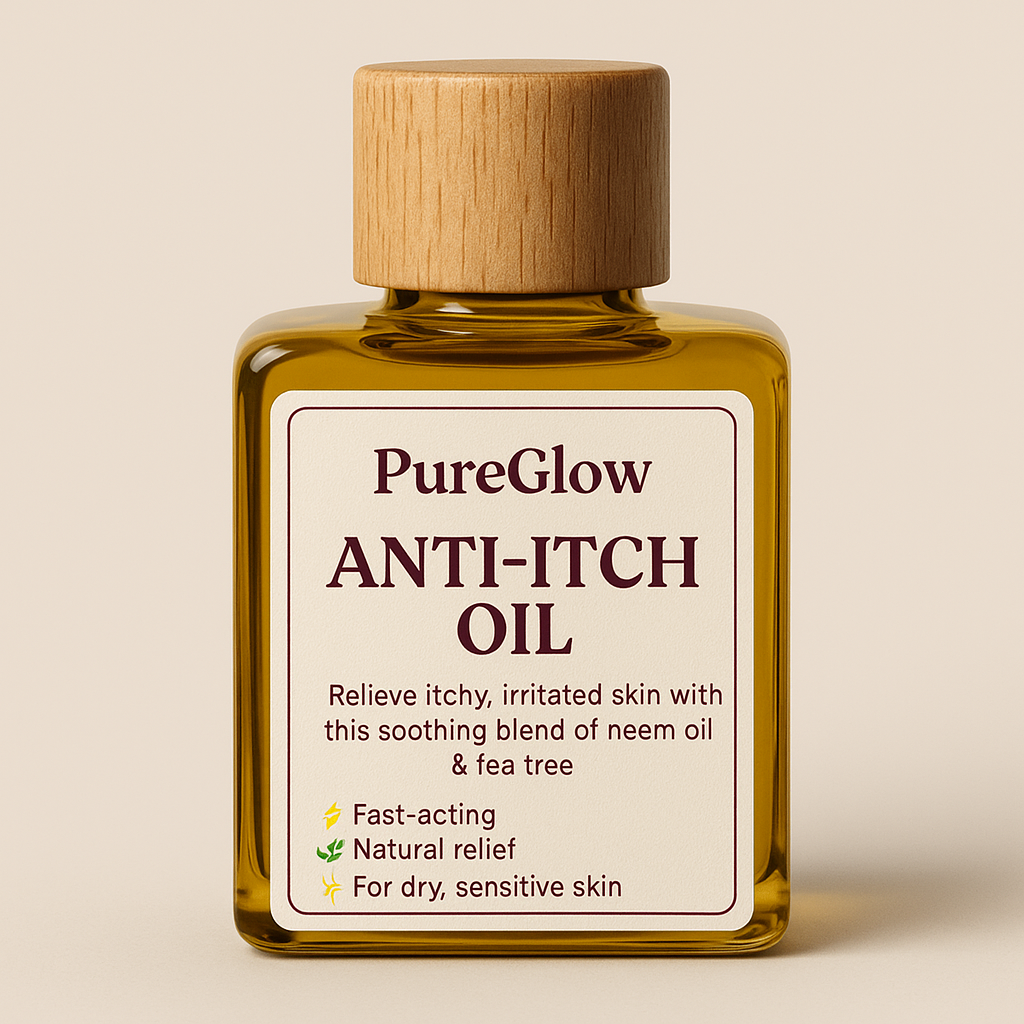 PureGlow Soothing Anti-Itch Oil – Natural Relief for Irritated Skin