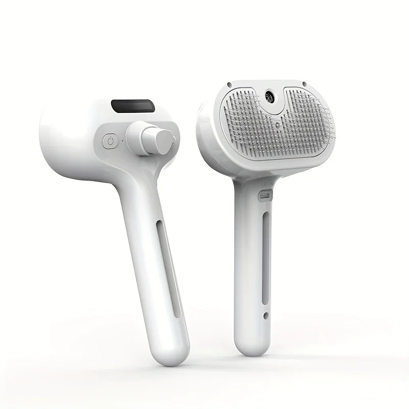 Electric Pet Hair Removal Grooming Brush