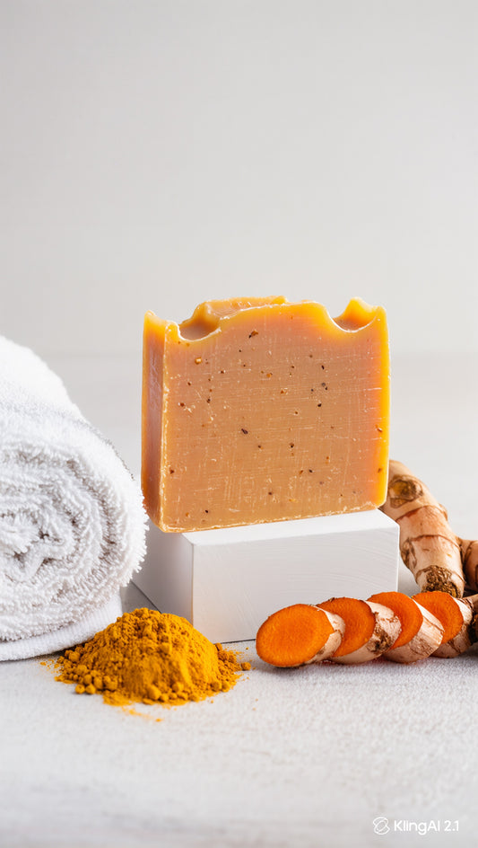 PureGlow Turmeric Soap – Pou Po Ki Klere ✨