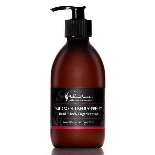 (Copy) The Highland Soap Company Hand & Body Organic Lotion 10.2 Ounces (Raspberry)
