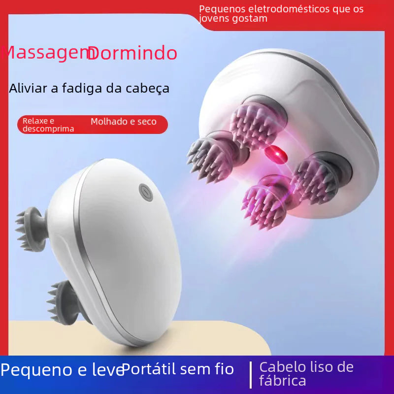 Mini Smart Electric Scalp Massager)